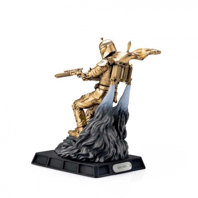 Limited Edition Gilt Boba Fett Battle Ready Figurine