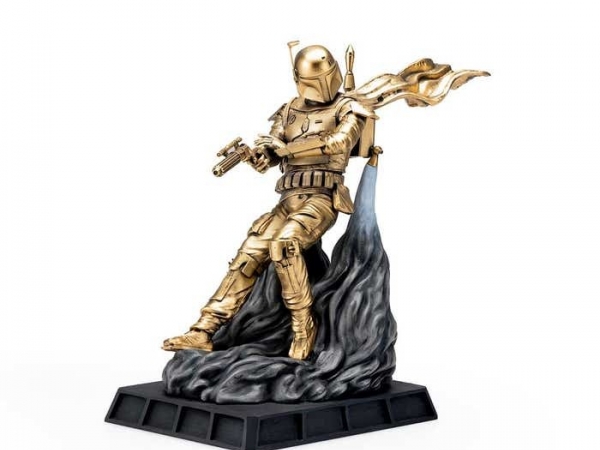 Limited Edition Gilt Boba Fett Battle Ready Figurine