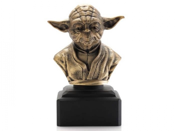 Limited Edition Gilt Yoda Bust