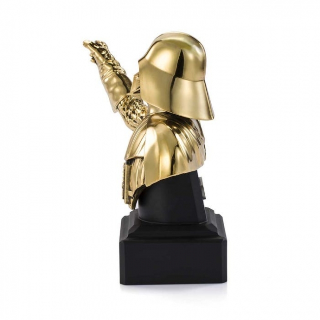 Limited Edition Gilt Darth Vader Bust
