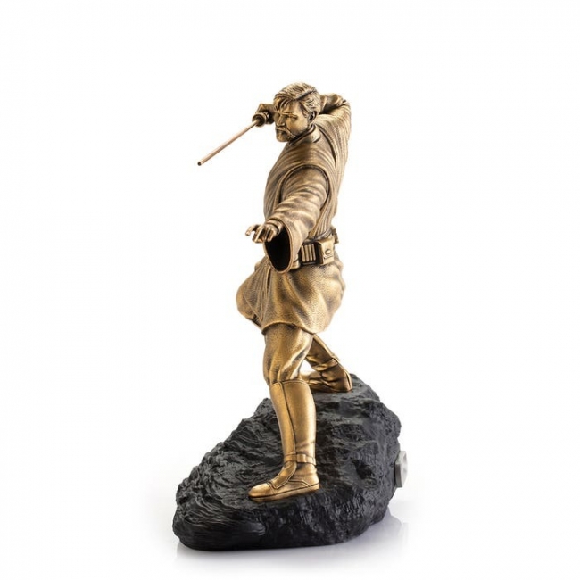  STAR WARS Limited Edition Gilt Obi-Wan Figurine