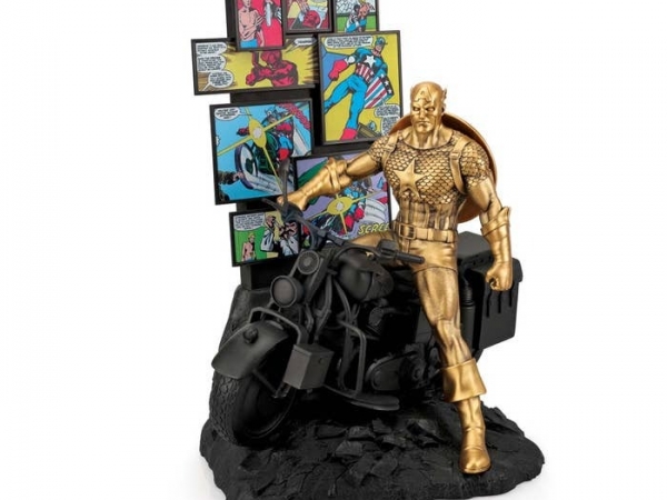 Drag image to spin Limited Edition Origins Gilt Captain America