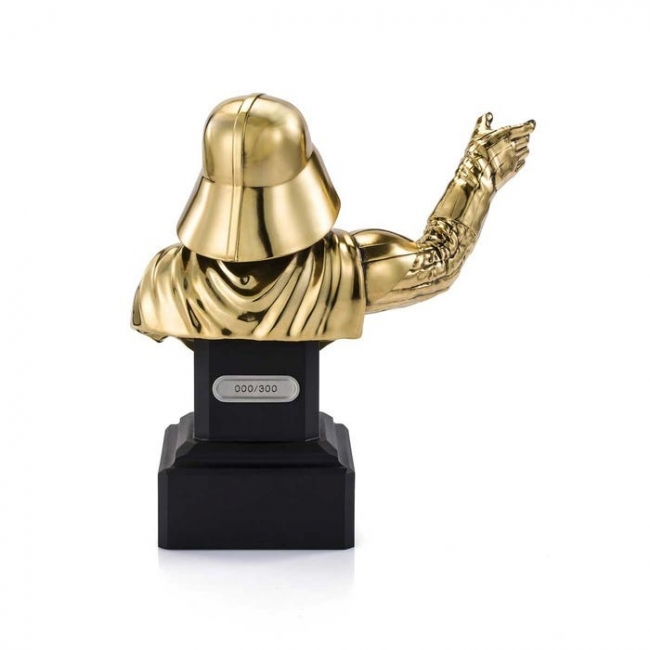 Limited Edition Gilt Darth Vader Bust