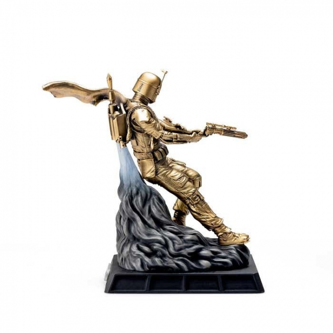 Limited Edition Gilt Boba Fett Battle Ready Figurine