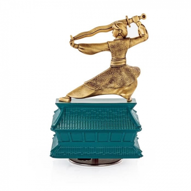 Limited Edition Gilt Mulan Music Carousel