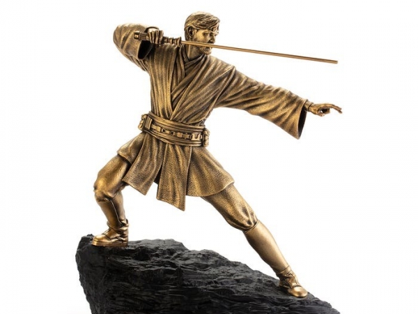  STAR WARS Limited Edition Gilt Obi-Wan Figurine