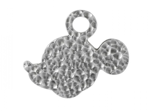 Dimpled Silhouette Pendant