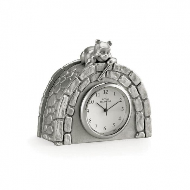 Poohsticks Table Clock