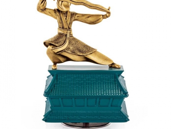 Limited Edition Gilt Mulan Music Carousel