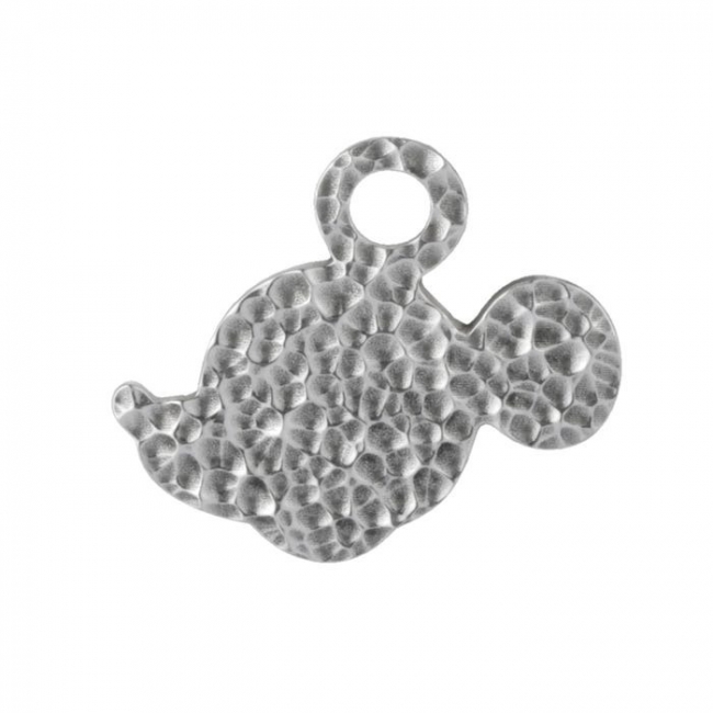 Dimpled Silhouette Pendant