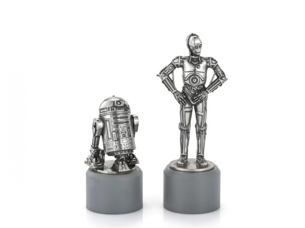 R2-D2 & C-3PO Knight Chess Piece Pair