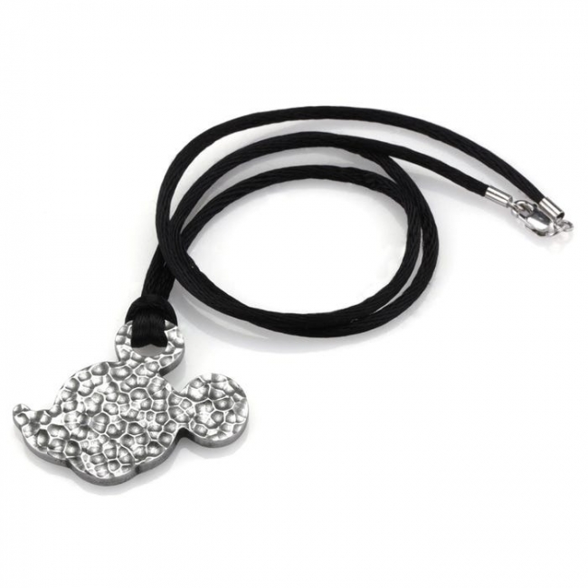Dimpled Silhouette Pendant