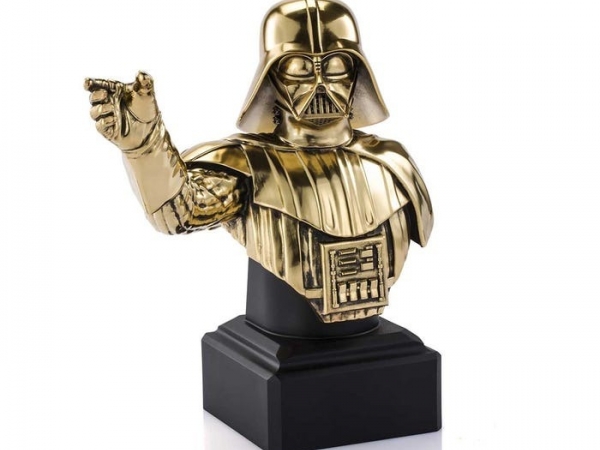 Limited Edition Gilt Darth Vader Bust