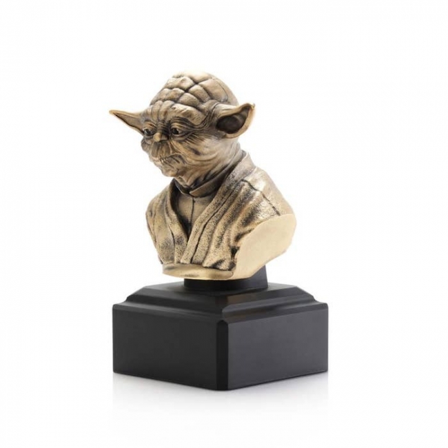 Limited Edition Gilt Yoda Bust