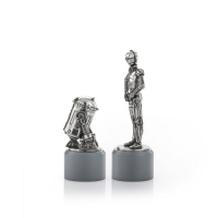 R2-D2 & C-3PO Knight Chess Piece Pair