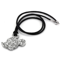 Dimpled Silhouette Pendant