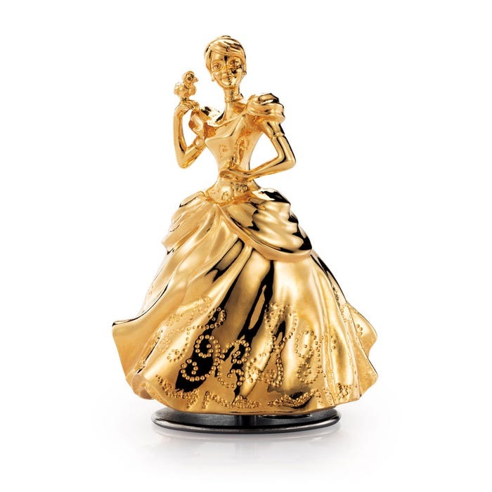 Limited Edition Gilt Cinderella Music Carousel