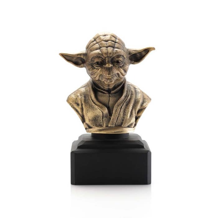 Limited Edition Gilt Yoda Bust