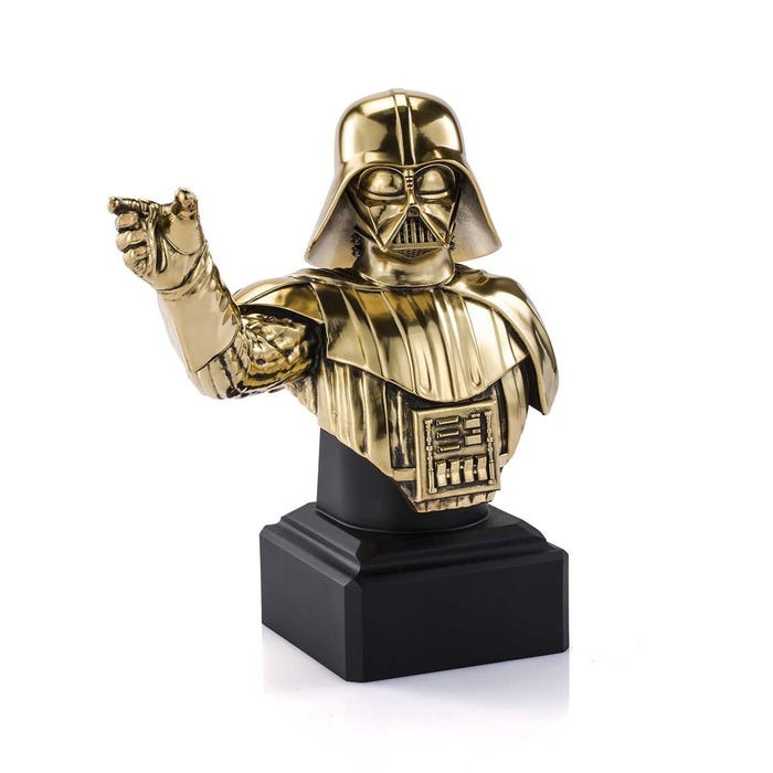 Limited Edition Gilt Darth Vader Bust